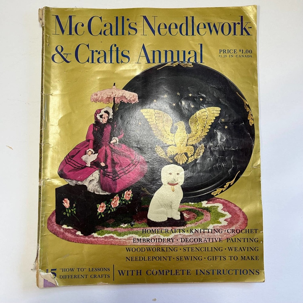 Vintage 1951 Mccalls Needlework & Crafts Annual Volume II Magazine